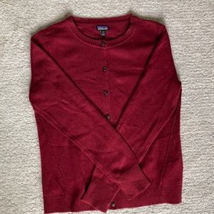 Patagonia Cashmere Maroon sweater Size S